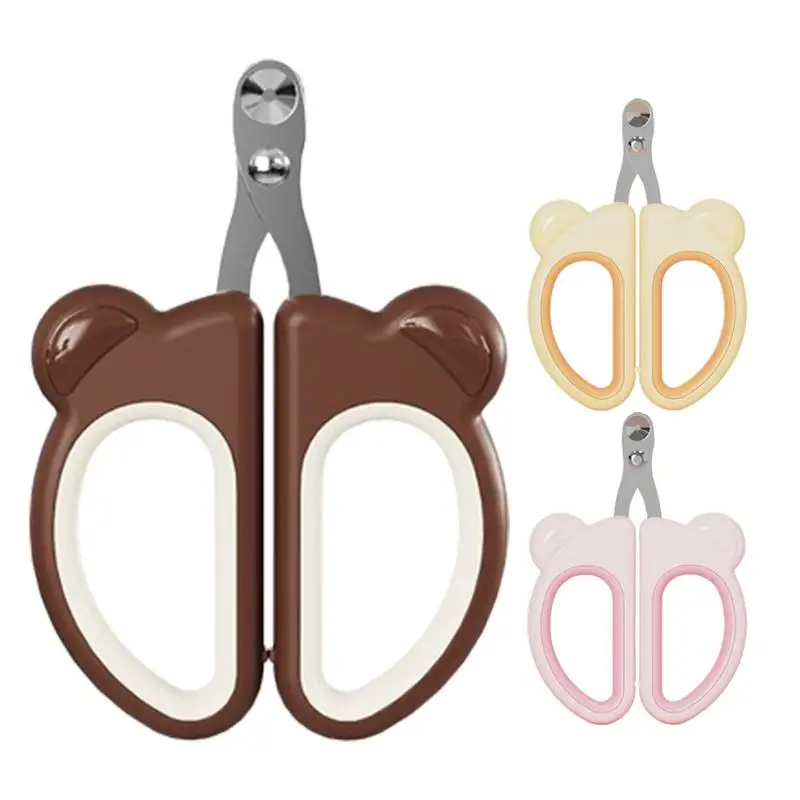 

Pet Nail Clippers Sturdy Non-slip Handles Cat Claw Trimmer Puppy Toenail Cutter Professional Anti-Slip Safe Pet Detailing Tool