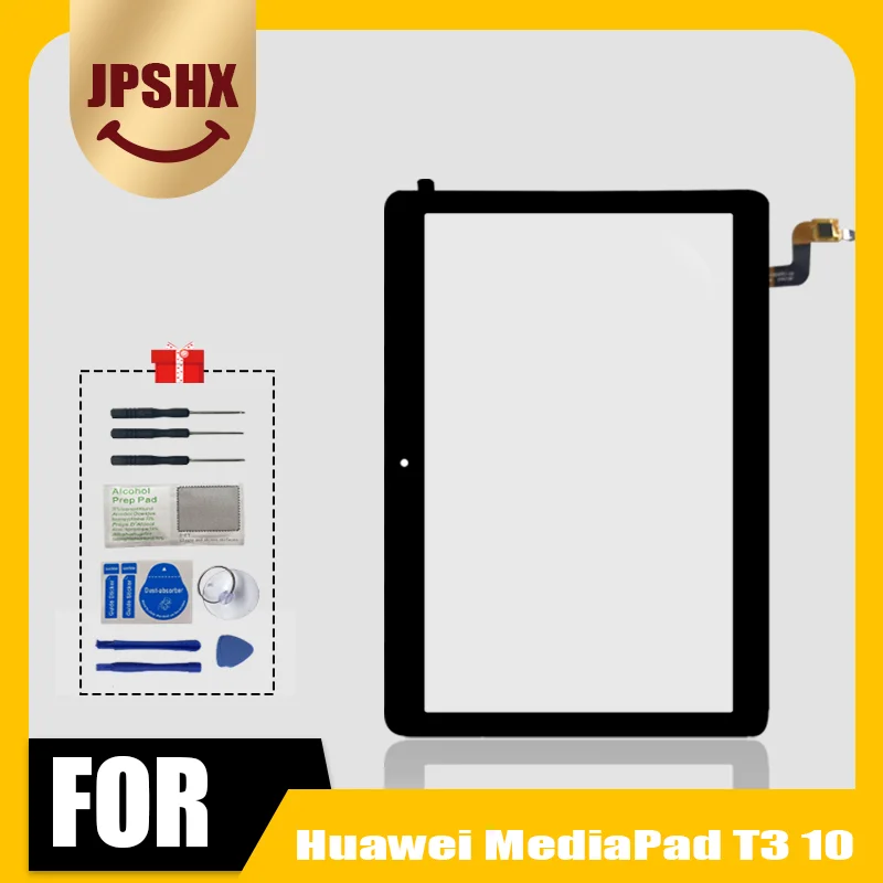

Free Shipping 9.6" Touch For Huawei MediaPad T3 10 T3-10 AGS-L03 AGS-L09 AGS-W09 T3 Touch Screen Front Glass Digitizer Tool