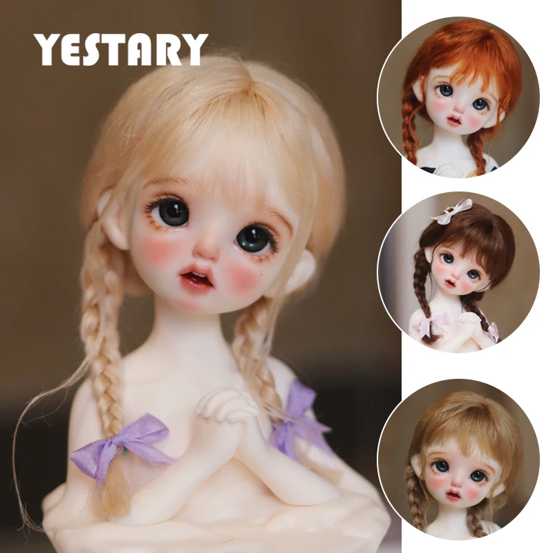 Кукла YESTARY 1/6 BJD, мохеровая кукла, аксессуары для кукол, елка для игрушек, длинные волосы, двойной хвост, челка, без банта для девочек, подарки на день рождения
Кукла YESTARY 1/6 BJD, мохеровая кукла, аксессуары для кукол, елка для игрушек, длинные волосы, двойной хвост, челка, без банта для девочек, подарки на день рождения