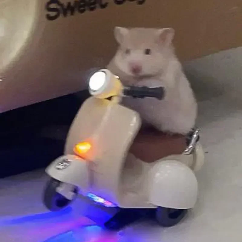 Hamster Toys 360-degree Rotation Motorcycle Lighting Electric Pet Rat Toy Hamster Accessories Motorcycle Electric Toys Rabbit
Hamster Toys 360-degree Rotation Motorcycle Lighting Electric Pet Rat Toy Hamster Accessories Motorcycle Electric Toys Rabbit
