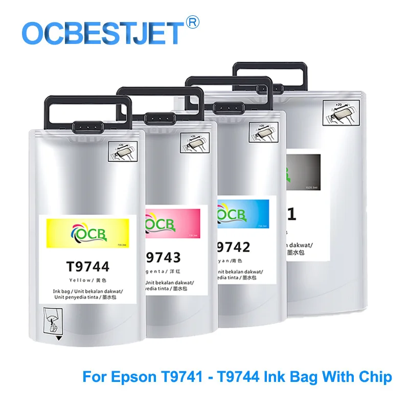 T9741 XXL совместимый картридж с пигментными чернилами для Epson main Pro Epson WF-C869Ra M7070FX T9741 - T9744 чернильный пакет
T9741 XXL совместимый картридж с пигментными чернилами для Epson main Pro Epson WF-C869Ra M7070FX T9741 - T9744 чернильный пакет