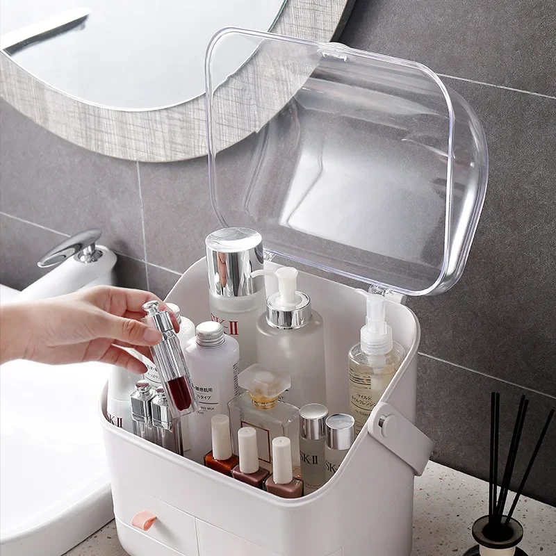 Cosmetic Polish Container Storage Portable Drawer Nail Jewelry Makeup Large Organizer Box Capacity
Cosmetic Polish Container Storage Portable Drawer Nail Jewelry Makeup Large Organizer Box Capacity