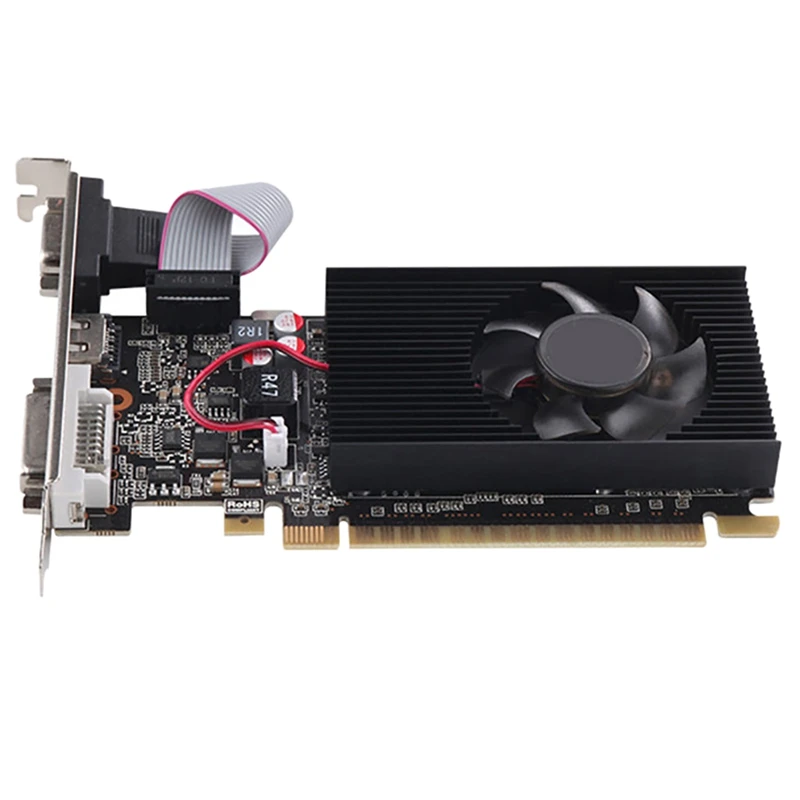 GT 610 1G Ultra-Fast Graphics Card 1GB 64Bit DDR3 810/500Mhz PCI-E 1.1 X16 Desktop Small Chassis PC Gaming Graphics Card
GT 610 1G Ultra-Fast Graphics Card 1GB 64Bit DDR3 810/500Mhz PCI-E 1.1 X16 Desktop Small Chassis PC Gaming Graphics Card