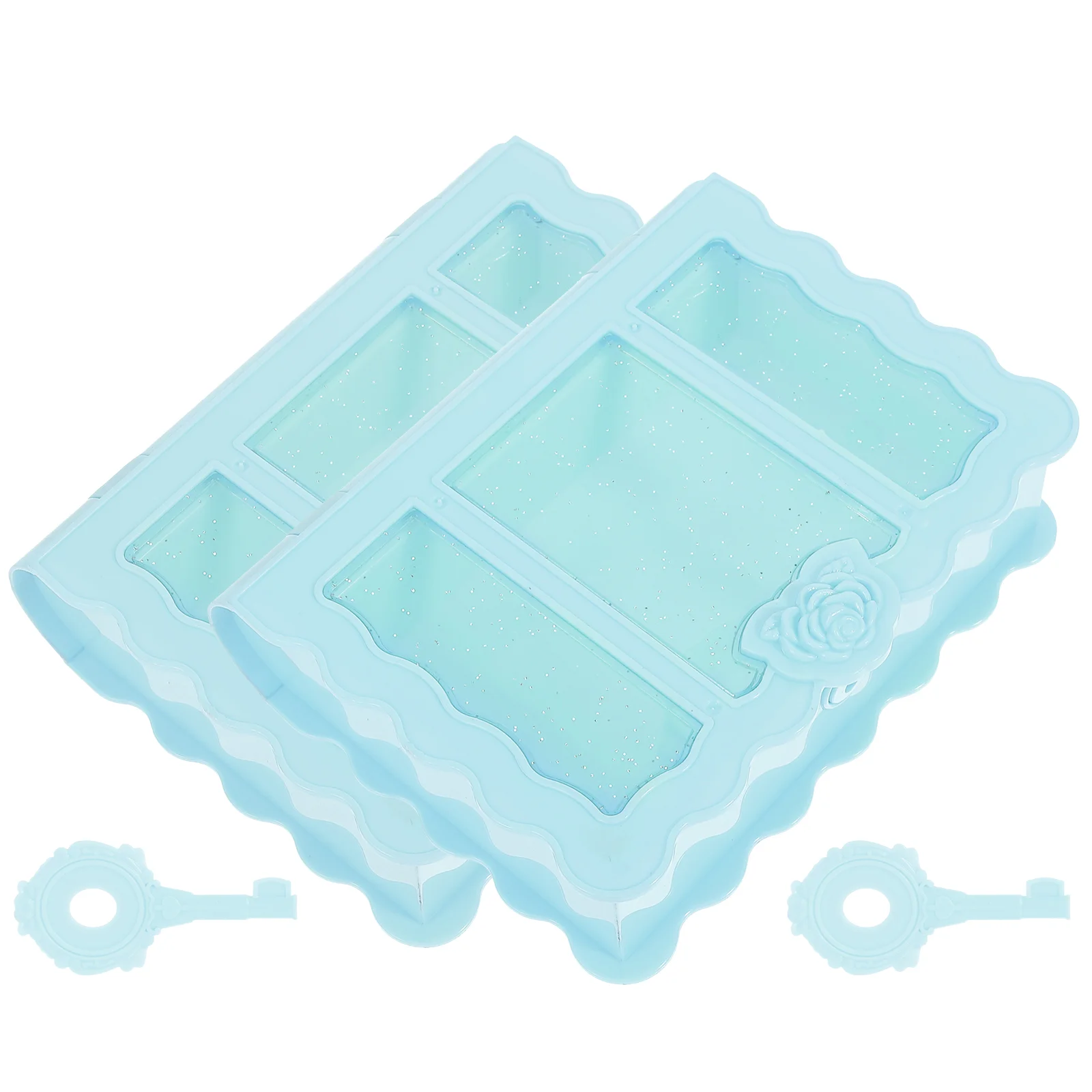 2 Pcs Decor Jewelry Organizer Storage Boxes Small Container Desktop Creative Case Cases for Trinket Decorative Child
2 Pcs Decor Jewelry Organizer Storage Boxes Small Container Desktop Creative Case Cases for Trinket Decorative Child