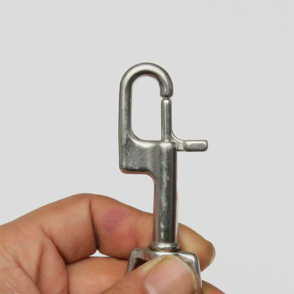 Scuba Diving 90/100/110/120mm 316 Stainless Steel Egg Quick Link Carabiner Ended Bolt Snap Clip Hook BCD Equipment
Scuba Diving 90/100/110/120mm 316 Stainless Steel Egg Quick Link Carabiner Ended Bolt Snap Clip Hook BCD Equipment