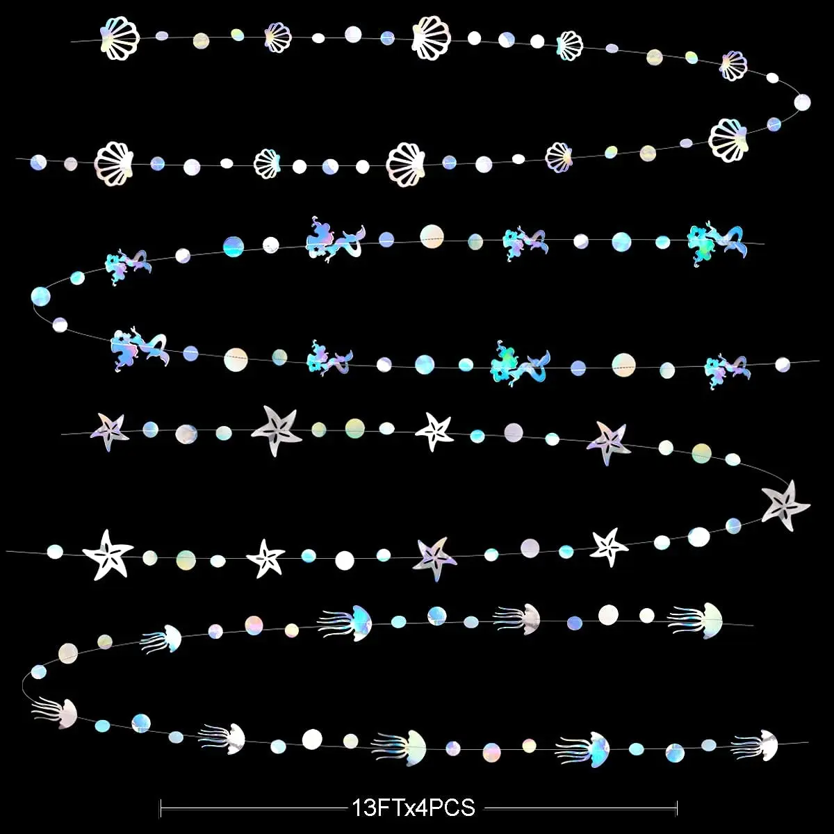 Ocean Theme Party Mermaid Shell Pull Flower Pendant Birthday Wedding Party Decoration Supplie jellyfish Banner Hanging Flag
Ocean Theme Party Mermaid Shell Pull Flower Pendant Birthday Wedding Party Decoration Supplie jellyfish Banner Hanging Flag