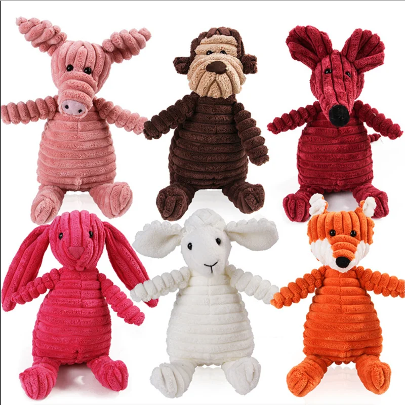 Corduroy Plush Dog Toy, Animals Shape, Bite Resistant, Squeaky Toys for Dogs, Puppy, Pets Training Accessories
Corduroy Plush Dog Toy, Animals Shape, Bite Resistant, Squeaky Toys for Dogs, Puppy, Pets Training Accessories