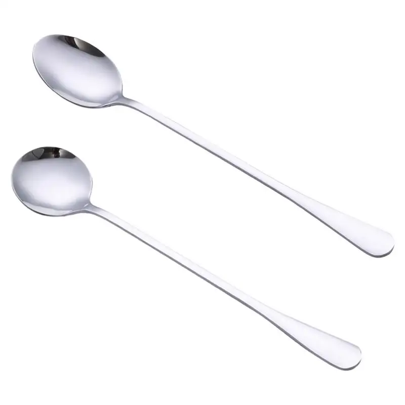 Long Handled Stainless Steel Coffee Spoon Ice Cream Dessert Tea Stirring Scpoon For Picnic Kitchen Accessories Bar Tools
Long Handled Stainless Steel Coffee Spoon Ice Cream Dessert Tea Stirring Scpoon For Picnic Kitchen Accessories Bar Tools