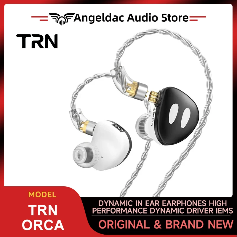 TRN ORCA Dynamic In Ear Earphones High performance Dynamic Driver IEMs Earbuds with Detachable Cable Tuning Switch Headset
TRN ORCA Dynamic In Ear Earphones High performance Dynamic Driver IEMs Earbuds with Detachable Cable Tuning Switch Headset