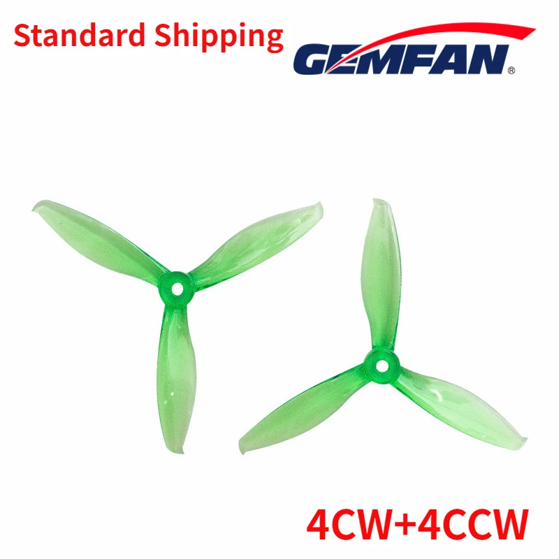 4 пары (4CW + 4CCW) Gemfan Flash 5149 5.1X4.9X3 3-лопастный Пропеллер для ПК FPV Freestyle 5-дюймовые дроны DIY части
4 пары (4CW + 4CCW) Gemfan Flash 5149 5.1X4.9X3 3-лопастный Пропеллер для ПК FPV Freestyle 5-дюймовые дроны DIY части