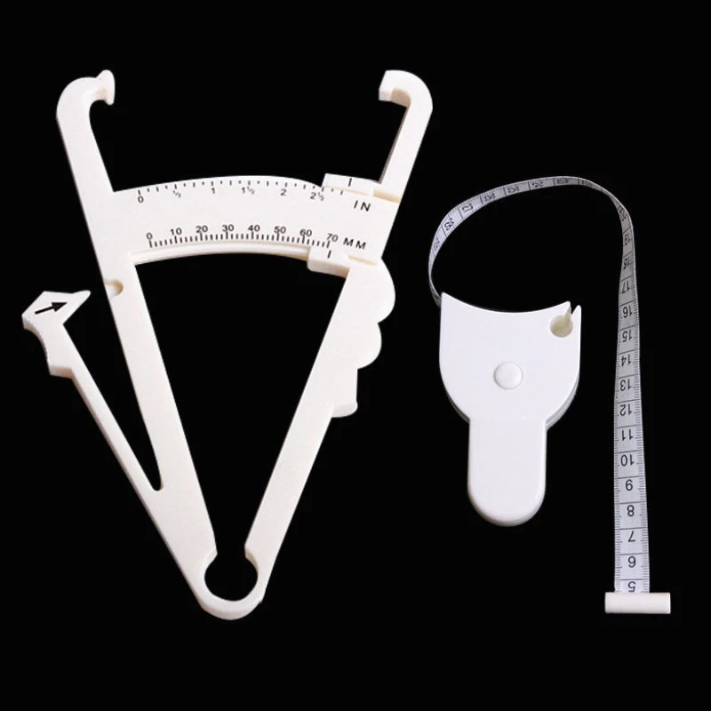 2Pcs/Set White PVC Body Fat Caliper Measure Tape Tester Fitness For Lose Weight For Body Building Portable Fitness Equipmnet
2Pcs/Set White PVC Body Fat Caliper Measure Tape Tester Fitness For Lose Weight For Body Building Portable Fitness Equipmnet