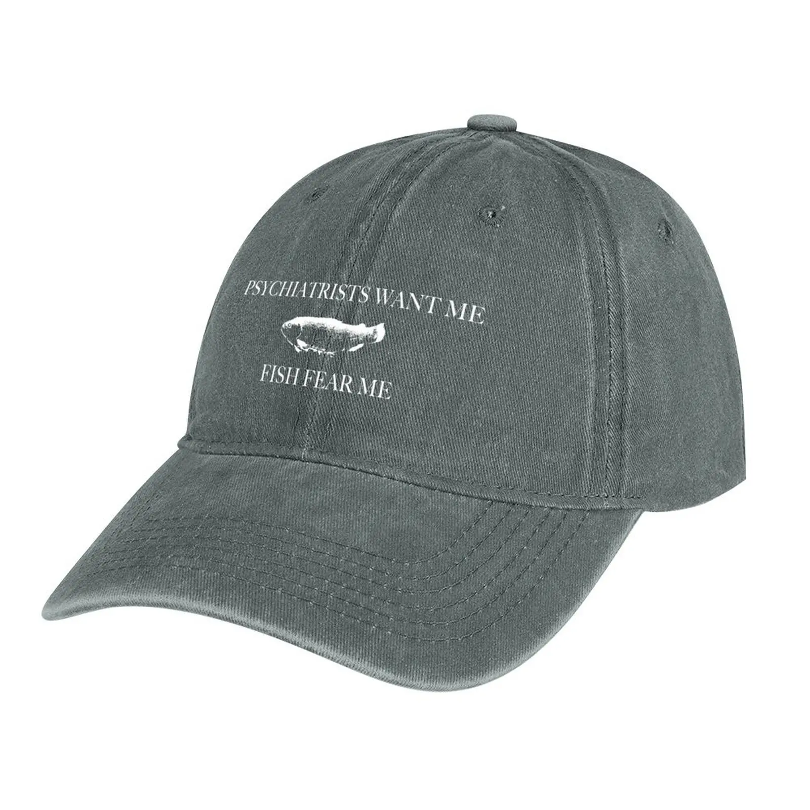 Psychiatrists Want Me Fish Fear Me Cowboy Hat Hat Luxury Brand Hat Baseball Cap Custom Cap hard Girl'S Hats Men's
Psychiatrists Want Me Fish Fear Me Cowboy Hat Hat Luxury Brand Hat Baseball Cap Custom Cap hard Girl'S Hats Men's