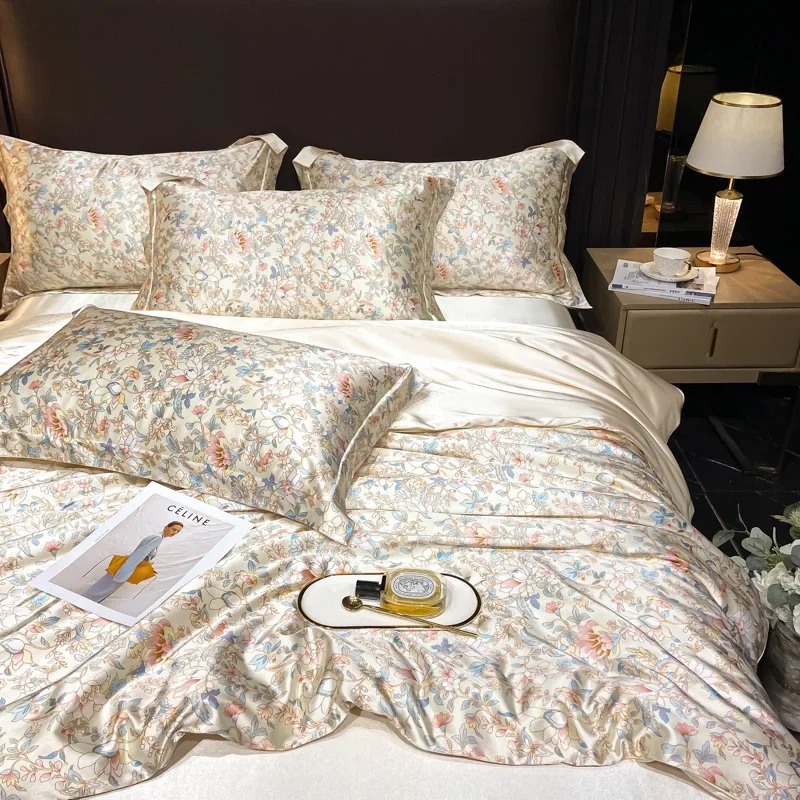 Fashion Duvet Cover Set Luxury Bedding Sets Soft Comforter Quilt Cover Fitted Bed Sheet Pillowcase Queen King Size Bed Linen
Fashion Duvet Cover Set Luxury Bedding Sets Soft Comforter Quilt Cover Fitted Bed Sheet Pillowcase Queen King Size Bed Linen