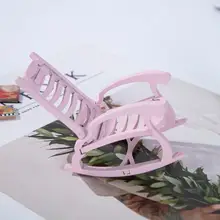 Simulation Small Props Supplies Dollhouse Scene Rocking Chair Model Dollhouse Rocking Chair for Playing
Simulation Small Props Supplies Dollhouse Scene Rocking Chair Model Dollhouse Rocking Chair for Playing