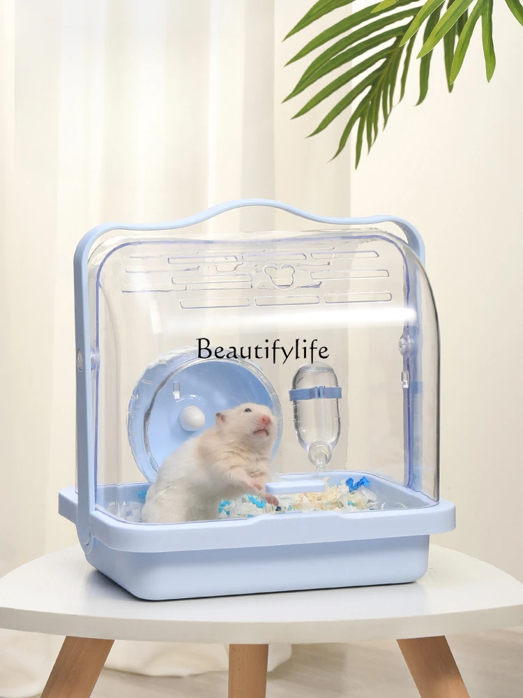 Hamster Cage Special Panoramic Portable Transparent Acrylic Anti-Skid Outer Cage Supplies Set
Hamster Cage Special Panoramic Portable Transparent Acrylic Anti-Skid Outer Cage Supplies Set