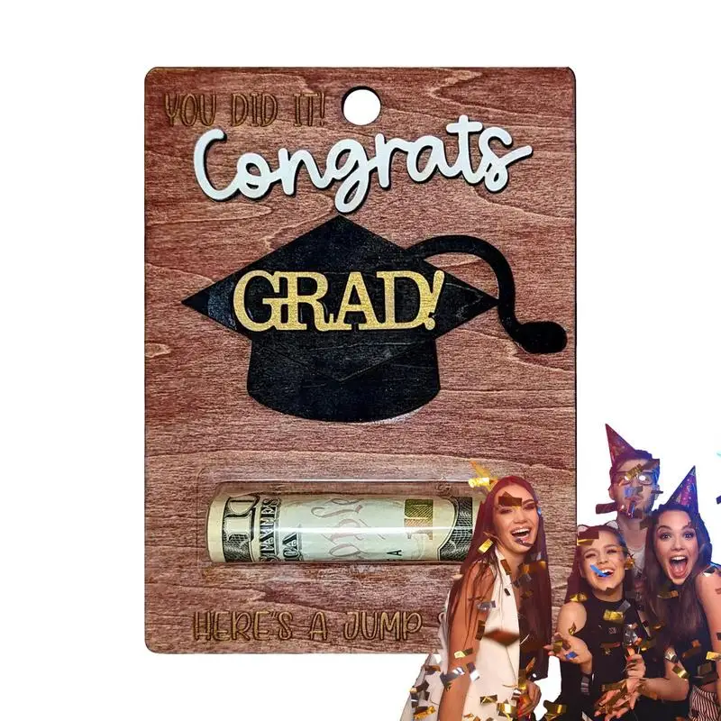 Graduation Money Holder Wood Cash Holder With Hanger Hole Creative Gifts For Graduation Theme Party For Desk Bedroom Study Room
Graduation Money Holder Wood Cash Holder With Hanger Hole Creative Gifts For Graduation Theme Party For Desk Bedroom Study Room