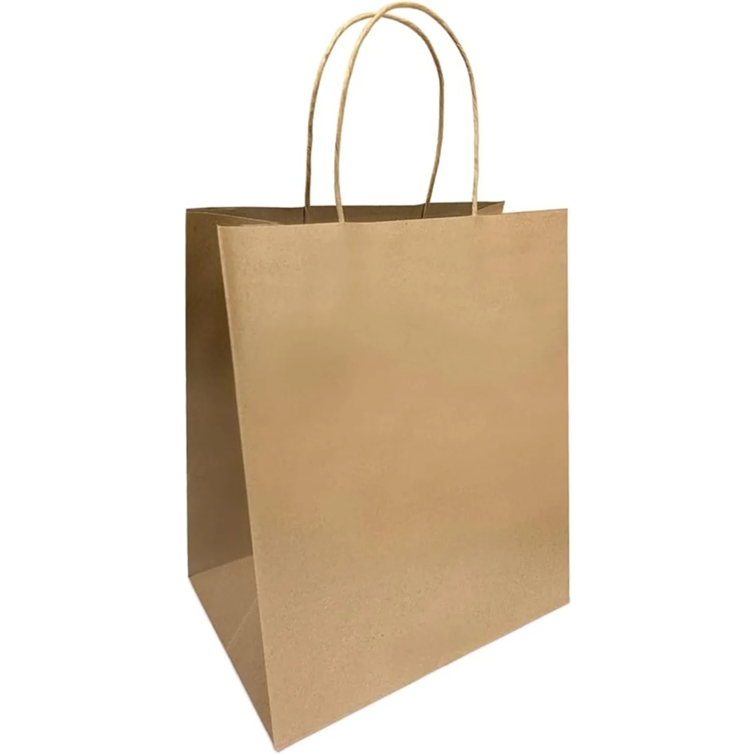 

Paper Bags with Handles 250 Count 10x6.75x12 Inches Kraft Paper Bags for Wedding bags Eco-friendly and Sustainable 1072B 250C