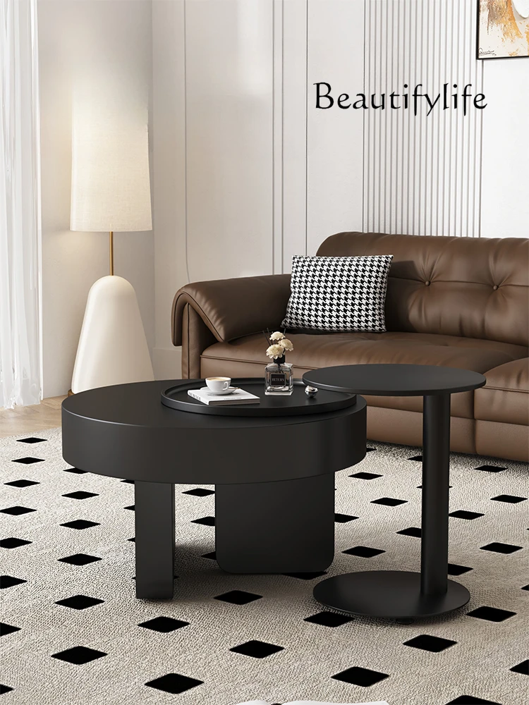 Small Apartment Coffee Table Living Room Home Creative round Mobile Small Tea Table
Small Apartment Coffee Table Living Room Home Creative round Mobile Small Tea Table