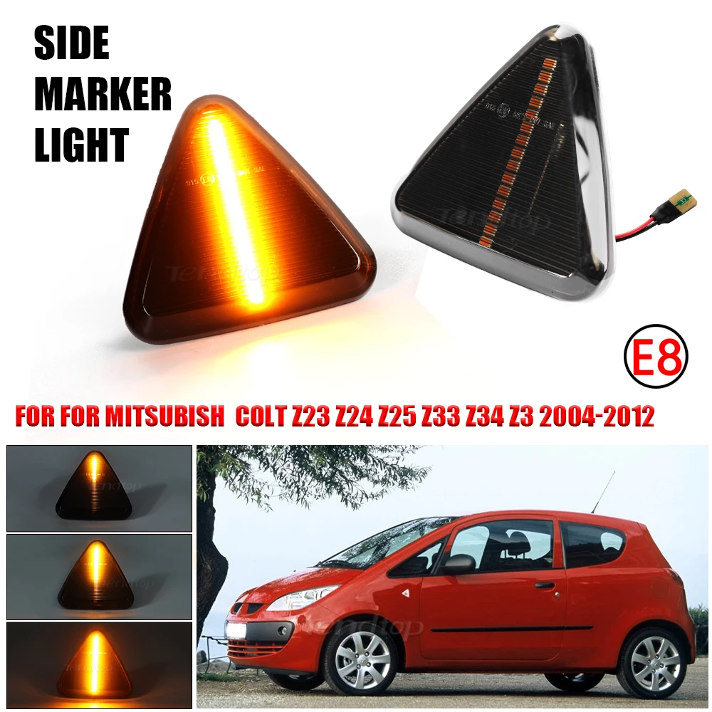 Динамическая фонарь для передних поворотников Mitsubishi Colt CZC CZ3 Z23 Z24 Z25 Z33 Z34 Z3 2004-2012
Динамическая фонарь для передних поворотников Mitsubishi Colt CZC CZ3 Z23 Z24 Z25 Z33 Z34 Z3 2004-2012