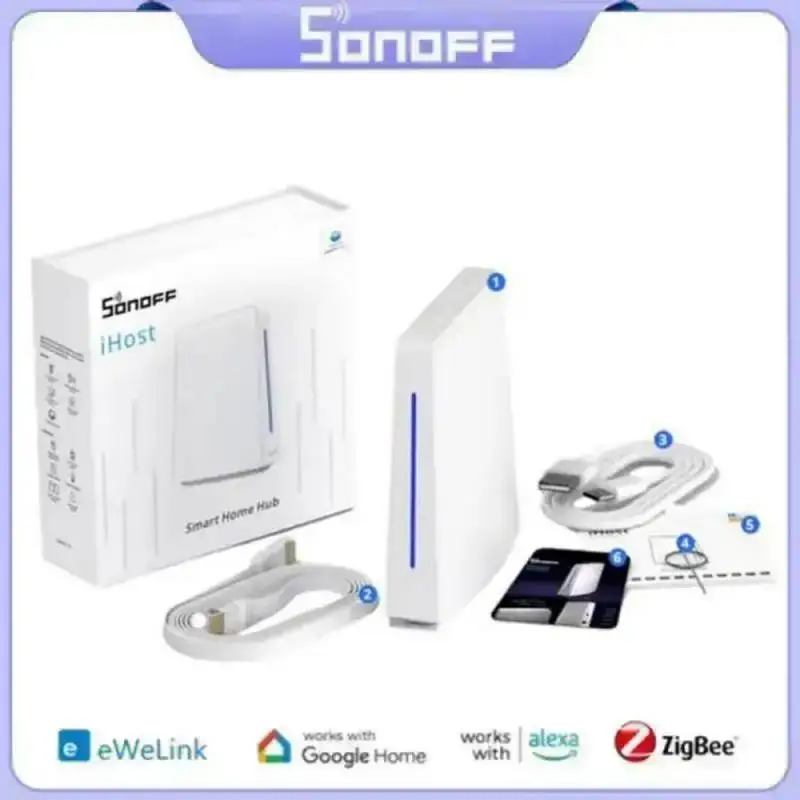 Умный домашний концентратор SONOFF ihostaibridge, локальный частный сервер 2 ГБ/4 ГБ, Zigbee Gateway, открытый интерфейс API, система умного дома, локальное устройство управления
Умный домашний концентратор SONOFF ihostaibridge, локальный частный сервер 2 ГБ/4 ГБ, Zigbee Gateway, открытый интерфейс API, система умного дома, локальное устройство управления