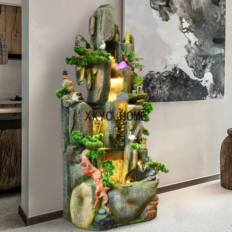 Artificial Mountain and Fountain Home Waterscape Decoration Humidifier Large Floor Office Decorations
Artificial Mountain and Fountain Home Waterscape Decoration Humidifier Large Floor Office Decorations