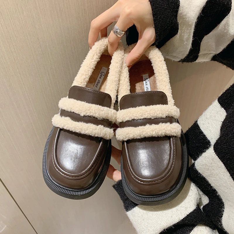 Winter Plush Mary Jane Shoes Zapatos De Mujer Platform Heels Pumps Round Toe Zapatos De Damas Elegantes Casual Sneakers
Winter Plush Mary Jane Shoes Zapatos De Mujer Platform Heels Pumps Round Toe Zapatos De Damas Elegantes Casual Sneakers