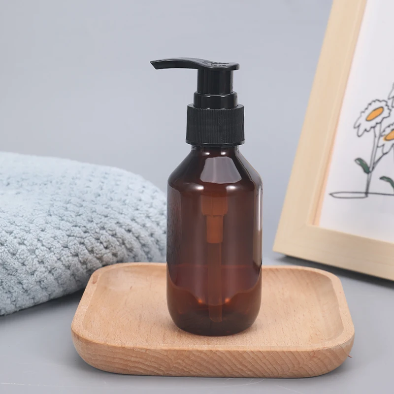 10PCS of 100ML Empty Bathroom Soap Dispenser Dark Brown Shampoo Body Wash Hair Conditioner Bottles Press Pump Sub bottle
10PCS of 100ML Empty Bathroom Soap Dispenser Dark Brown Shampoo Body Wash Hair Conditioner Bottles Press Pump Sub bottle