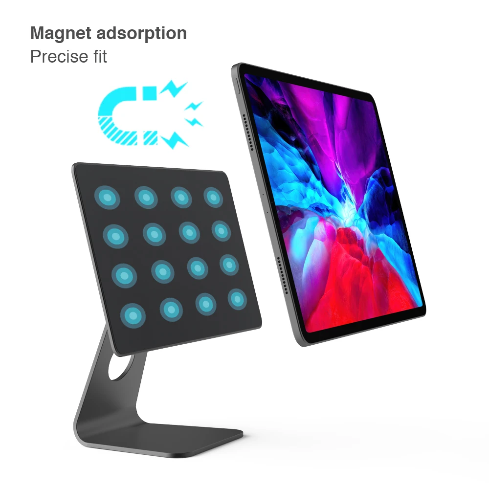 Магнитная подставка для планшета iPad Pro 12,9, регулируемая подставка с вращением на 360 ° для iPad 11 iPad Air
Магнитная подставка для планшета iPad Pro 12,9, регулируемая подставка с вращением на 360 ° для iPad 11 iPad Air