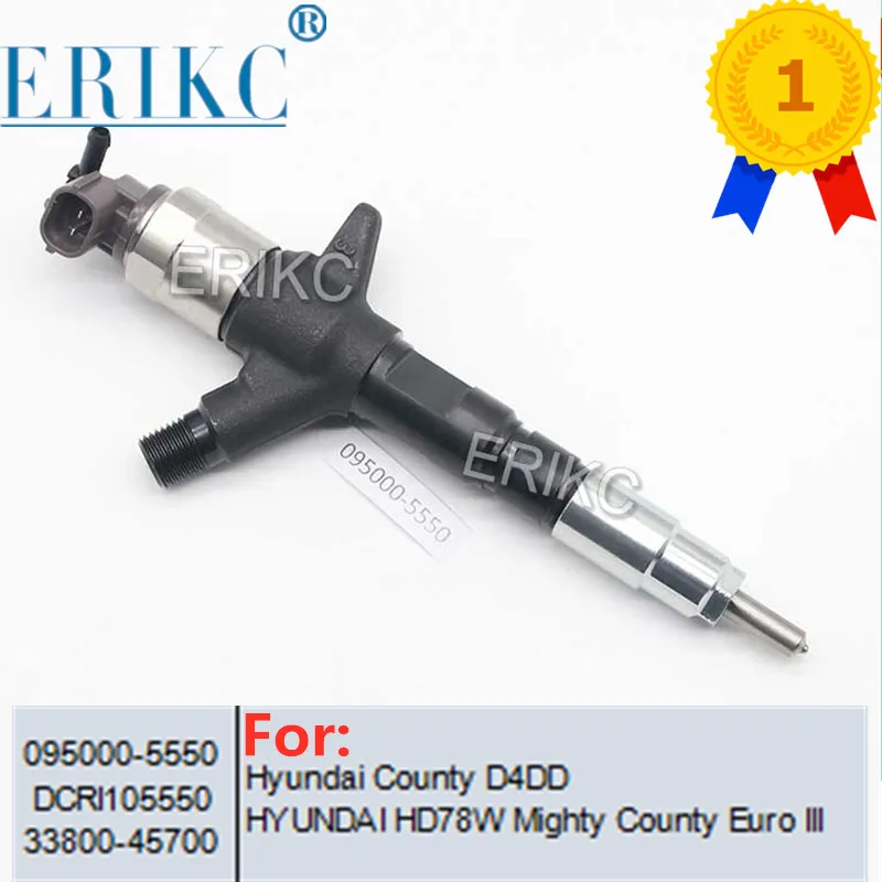 095000 5550 Common Rail Injector 33800-45700 Diesel Fuel Engine Injector 095000-5550 DCRI105550 for Denso Hyunda HD78W Mighty
095000 5550 Common Rail Injector 33800-45700 Diesel Fuel Engine Injector 095000-5550 DCRI105550 for Denso Hyunda HD78W Mighty