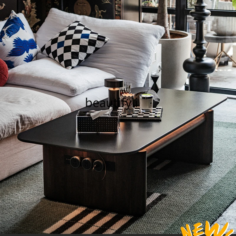 CXH Coffee Table Marble Solid Wood Black Walnut Multi-Functional Tea Table Low Table Black Light Luxury
CXH Coffee Table Marble Solid Wood Black Walnut Multi-Functional Tea Table Low Table Black Light Luxury