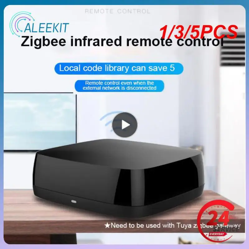 1/3/5PCS Zemismart Tuya Smart IR Remote Control Universal Infrared Remote for Air-con TV Fan Water Heater Alexa
1/3/5PCS Zemismart Tuya Smart IR Remote Control Universal Infrared Remote for Air-con TV Fan Water Heater Alexa