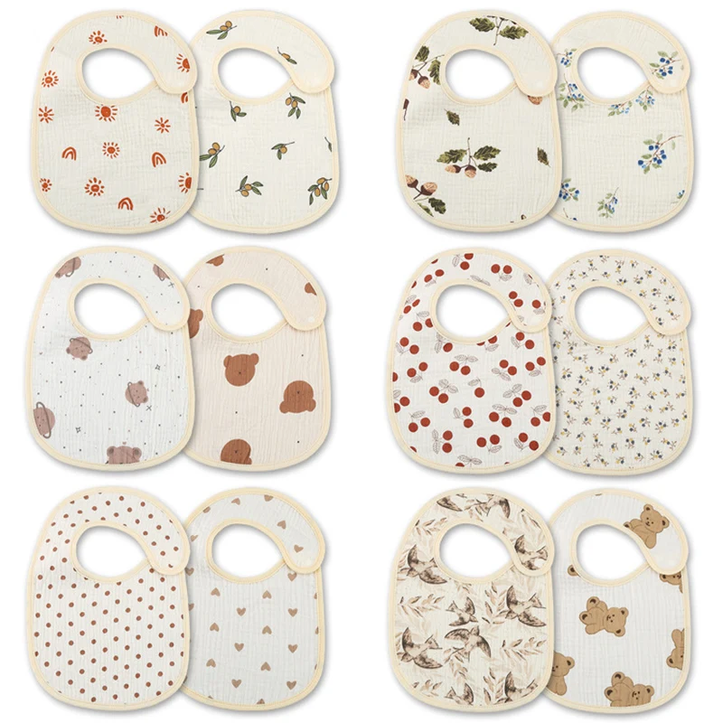 2PC Newborn Cotton Gauze Cartoon Baby Bibs Infant Boys Girls Burp Cloth Thin Scarf Children Feeding Saliva Towel Stuff For Kids
2PC Newborn Cotton Gauze Cartoon Baby Bibs Infant Boys Girls Burp Cloth Thin Scarf Children Feeding Saliva Towel Stuff For Kids