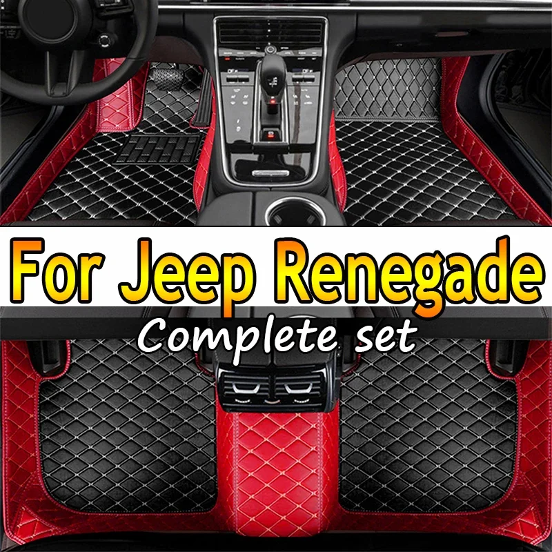 

Car Floor Mats For Jeep Renegade 2022 2021 2020 2019 2018 2017 2016 Auto Interior Accessories Protector Custom Carpets Styling