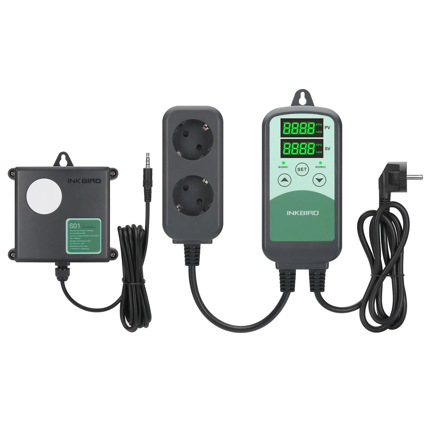 Inkbird co2 controller for mushroom cultivation and co2 generator with co2 sensor for home grower
Inkbird co2 controller for mushroom cultivation and co2 generator with co2 sensor for home grower