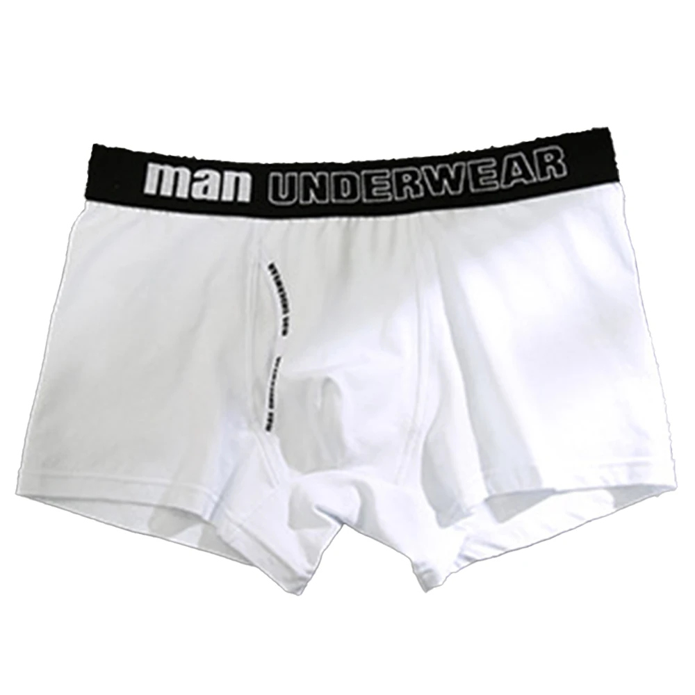 

Men Underwear Boxer Trunks Cotton Underpants Breathable Boxer Shorts Gay Sexy Lingerie U Convex Big Pouch Panties