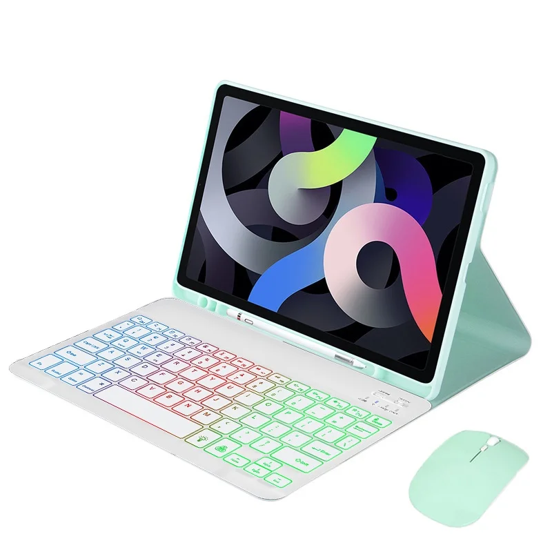 Умный чехол с радужной клавиатурой с подсветкой для Samsung Galaxy Tab S6 Lite, 10,4 дюйма, блестящий чехол-подставка P615 P613 P619
Умный чехол с радужной клавиатурой с подсветкой для Samsung Galaxy Tab S6 Lite, 10,4 дюйма, блестящий чехол-подставка P615 P613 P619