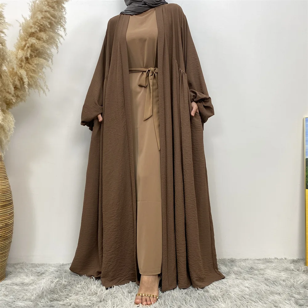 Abayas For Women Islamic Dresses Muslim Kimono Modest Robe Puff Sleeve Pockets Turkey Kaftan Dubai African Dresses For Women
Abayas For Women Islamic Dresses Muslim Kimono Modest Robe Puff Sleeve Pockets Turkey Kaftan Dubai African Dresses For Women