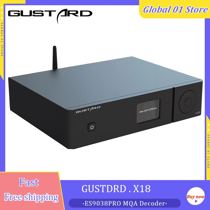 Декодер Gustard X18 MQA ES9038 PRO XU216 USB DAC PCM768kHz DSD512 Bluetooth 5,0 LDAC HiFi аудио декодирование XLR сбалансированный выход IIS
Декодер Gustard X18 MQA ES9038 PRO XU216 USB DAC PCM768kHz DSD512 Bluetooth 5,0 LDAC HiFi аудио декодирование XLR сбалансированный выход IIS