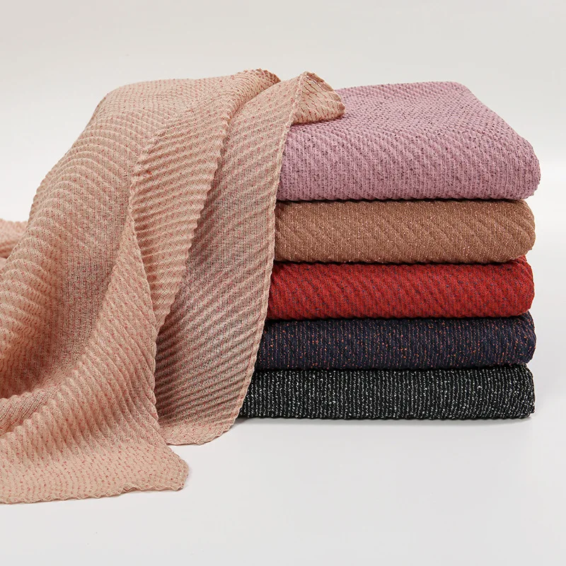 Malaysia Wrinkle Viscose Crumpled Hijab Scarf Islamic Women Cotton Long Shawl Crinkled Head Scarf Muslim Headband Scarves Stoles
Malaysia Wrinkle Viscose Crumpled Hijab Scarf Islamic Women Cotton Long Shawl Crinkled Head Scarf Muslim Headband Scarves Stoles