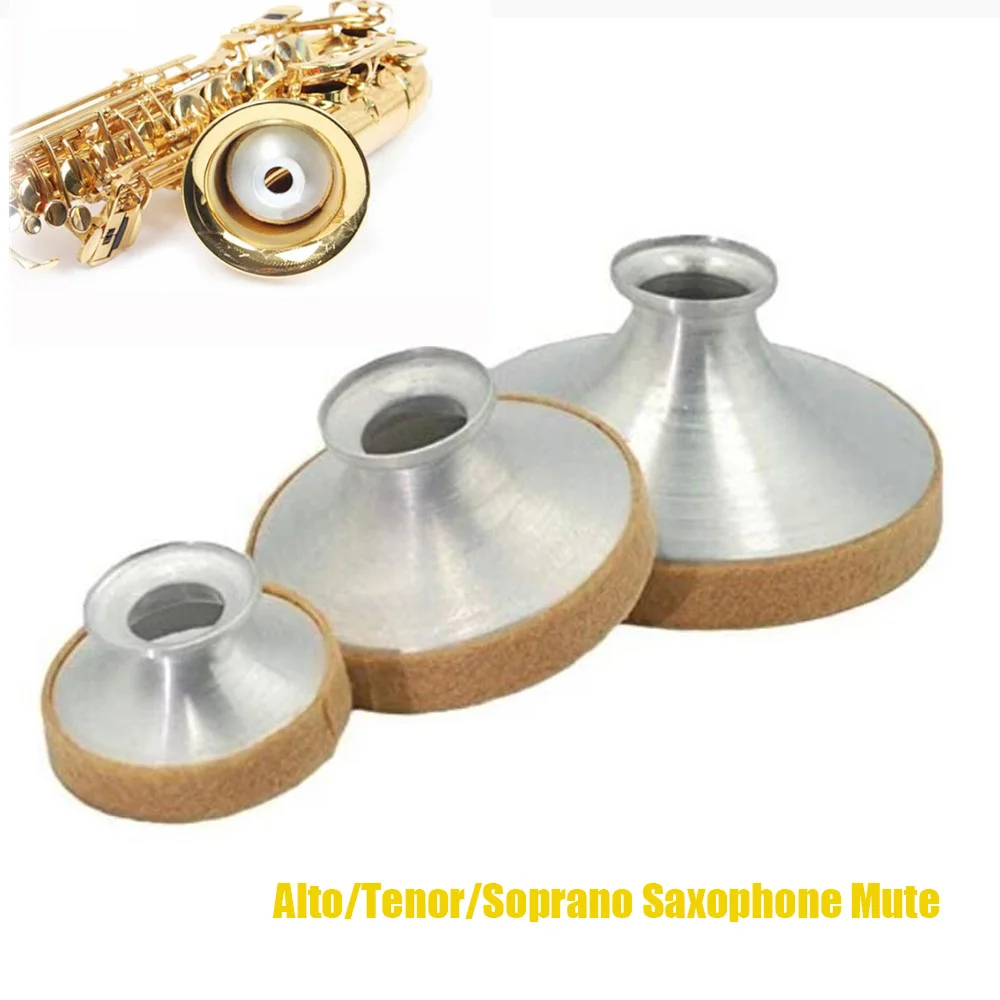 High Quality Alto Tenor Soprano Aluminum Alloy Saxophone Mute Saxophone Muffler Woodwind Instrument Muffler Accessories
High Quality Alto Tenor Soprano Aluminum Alloy Saxophone Mute Saxophone Muffler Woodwind Instrument Muffler Accessories
