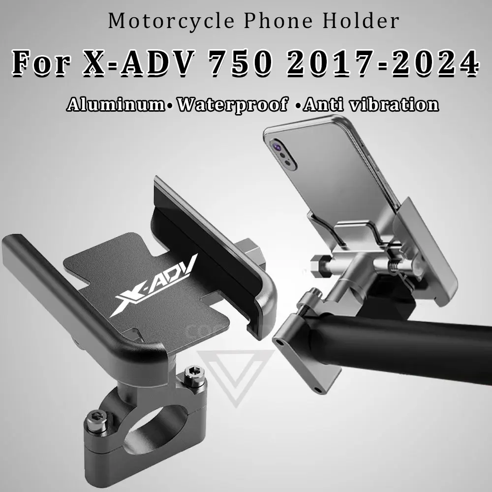 

Мотоциклетный держатель для телефона, Алюминиевая Подставка XADV 750, аксессуары для Honda X ADV 750 X-ADV ADV750 2017 2018 2019 2020 2021 2023