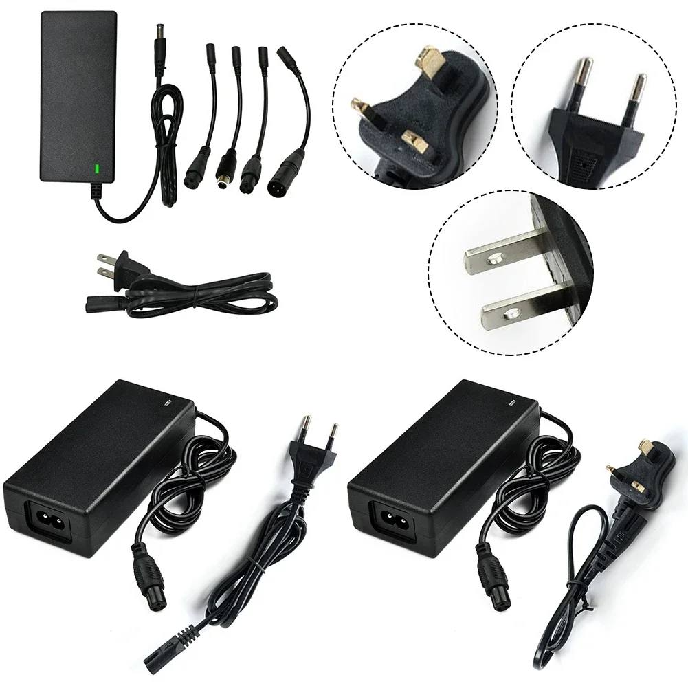 42V 2A Charger Universal 5 Plugs Fast Charge With High Current AC100~240V 50/60Hz For 36 25.2V 25.9V 25.6V 24V Lithium Battery
42V 2A Charger Universal 5 Plugs Fast Charge With High Current AC100~240V 50/60Hz For 36 25.2V 25.9V 25.6V 24V Lithium Battery