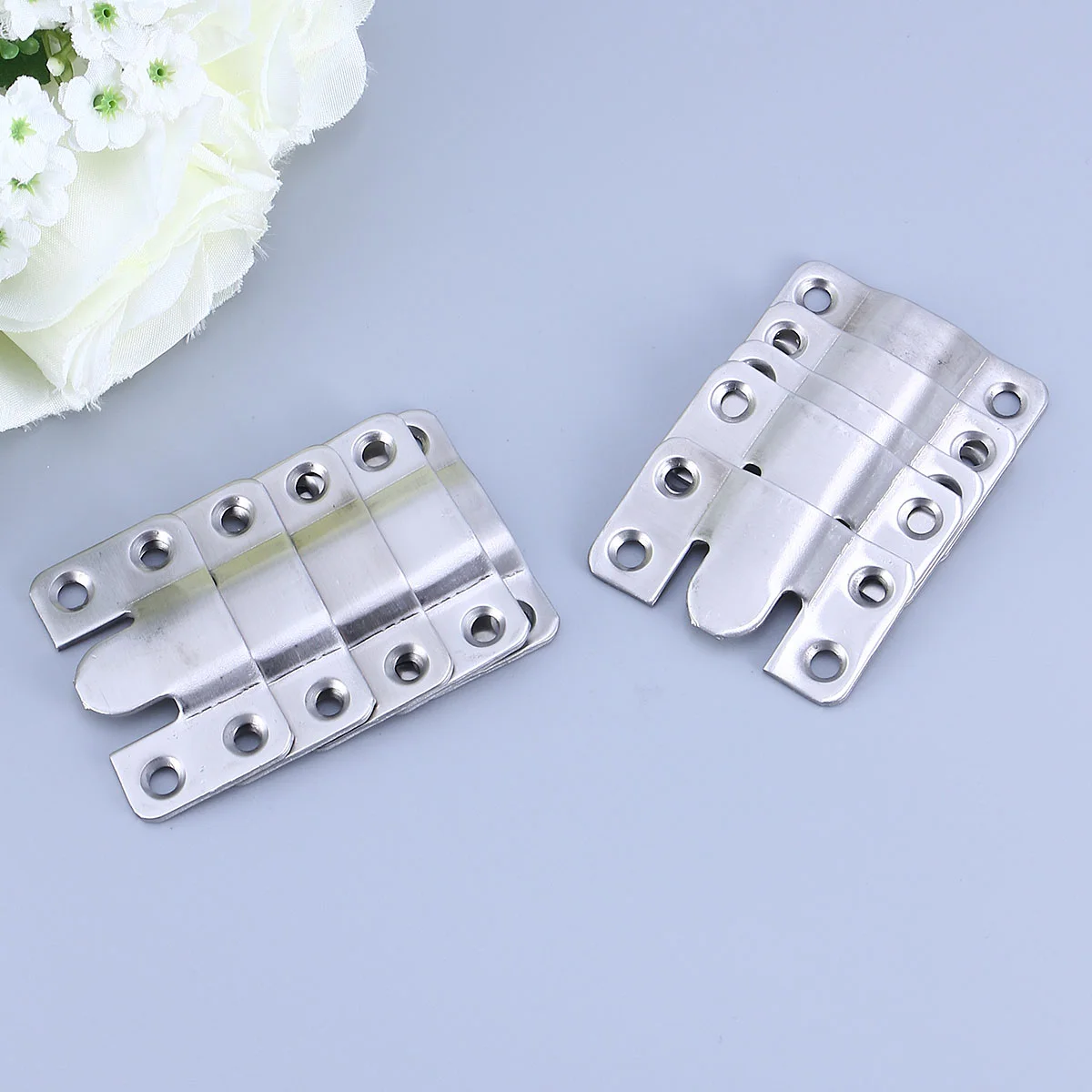 10PCS Stainless Steel Picture Hanger Concealed Stainless Steel Buckle for Mirror Photo Shelf Cabinet
10PCS Stainless Steel Picture Hanger Concealed Stainless Steel Buckle for Mirror Photo Shelf Cabinet