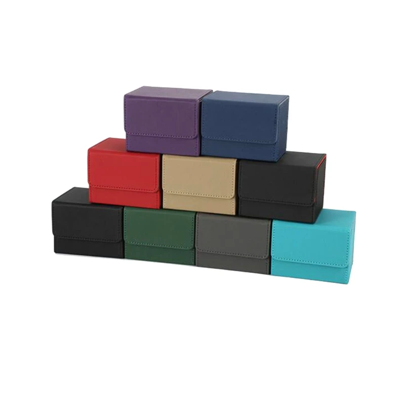 Карточный бокс с боковой загрузкой, карточный бокс для Mtg Yugioh, держатель для карт 100 +
Карточный бокс с боковой загрузкой, карточный бокс для Mtg Yugioh, держатель для карт 100 +