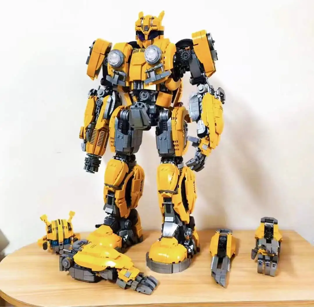 MOC 773 Transformers Bumblebee Robot Bricks Toys MOC 773 Transformers Bumblebee Robot Bricks Toys