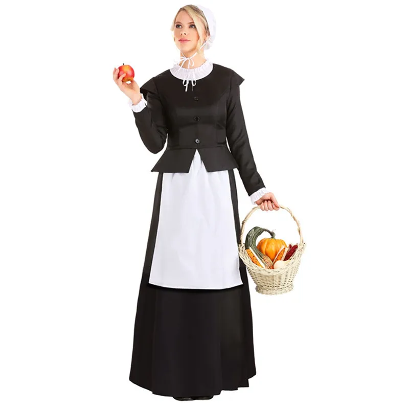 Lady Victorian Maid Costume Classic Manor Vintage Servant Fantasy Uniform Cosplay Carnival Halloween Fancy Party Dress
Lady Victorian Maid Costume Classic Manor Vintage Servant Fantasy Uniform Cosplay Carnival Halloween Fancy Party Dress