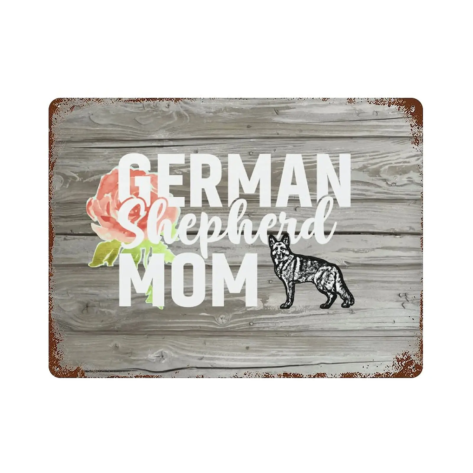 German Shepherd Sign Metal Tin Sign Old-Fashioned Flower Poster Courtyard Home Wall Decora Art Wall Hanging Living Room Garden W
German Shepherd Sign Metal Tin Sign Old-Fashioned Flower Poster Courtyard Home Wall Decora Art Wall Hanging Living Room Garden W