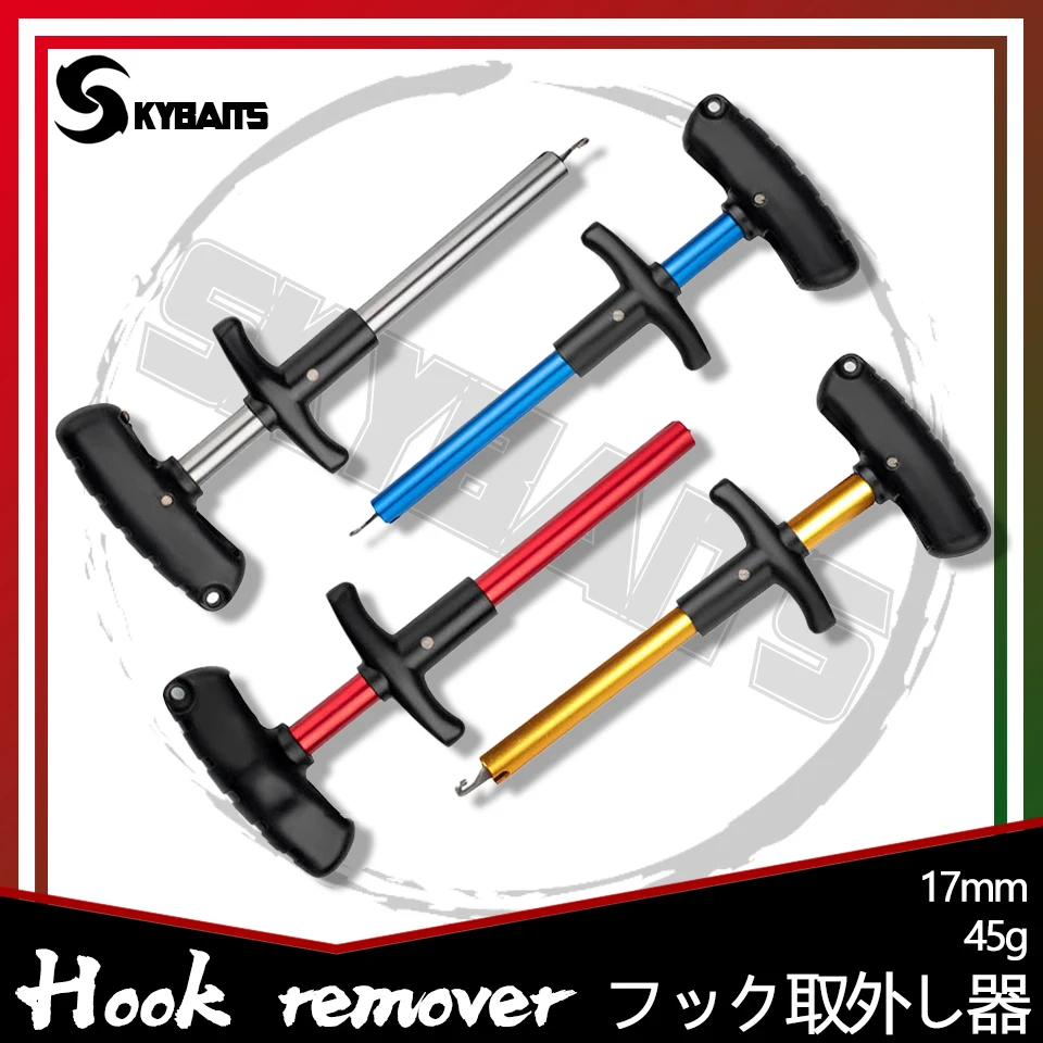 Loogdeel 17cm/6.7in Portable Fishing Hook Remover 5 Colors Available Aluminum Hook Disgorger Fishing Tackle Accessories
Loogdeel 17cm/6.7in Portable Fishing Hook Remover 5 Colors Available Aluminum Hook Disgorger Fishing Tackle Accessories