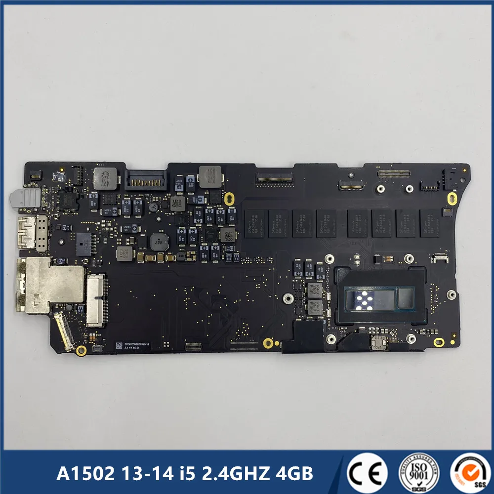 Original A1502 notebook Motherboard For Macbook Pro Retina 13" A1502 Logic Board i5 2.4GHZ 4GB 820-3476-A 2013-2014 820-3536-A
Original A1502 notebook Motherboard For Macbook Pro Retina 13" A1502 Logic Board i5 2.4GHZ 4GB 820-3476-A 2013-2014 820-3536-A
