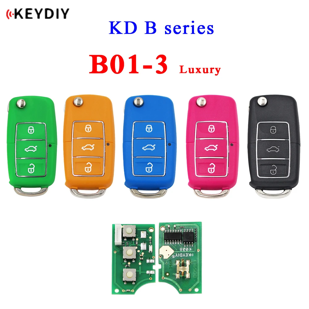 KEYDIY B series B01-3 роскошный черный розовый синий желтый зеленый цвет B01-3 3 кнопки универсальный пульт дистанционного управления для KD900 URG200
KEYDIY B series B01-3 роскошный черный розовый синий желтый зеленый цвет B01-3 3 кнопки универсальный пульт дистанционного управления для KD900 URG200
